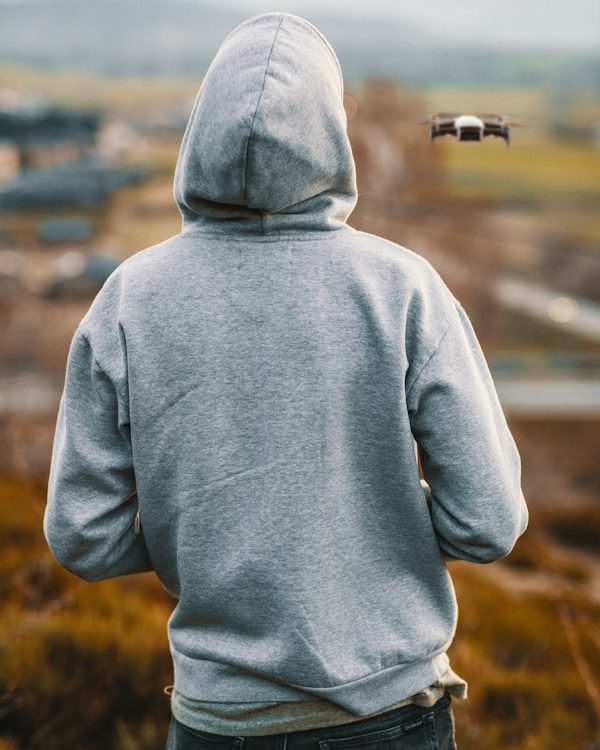 Revolution Logo Hoodie — Black
